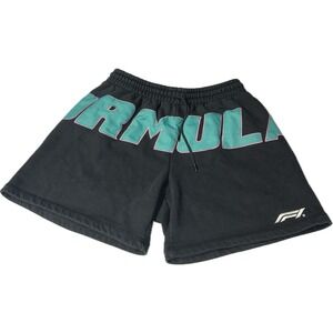 Formula 1 x PacSun Miami Sprint Black Sweat Shorts Men's Size M‎ Racing